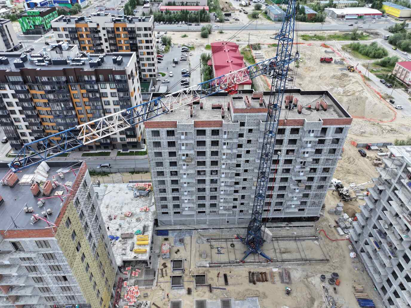 Ход строительства ЖК Полярный-2 — 12.07.2026