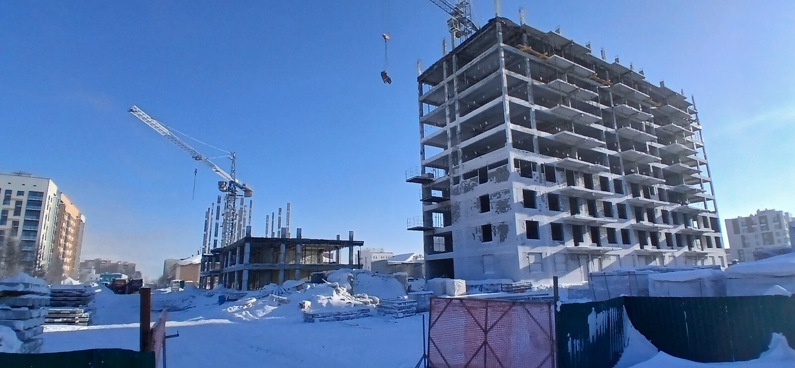 Ход строительства ЖК Полярный-2 — 02.04.2026